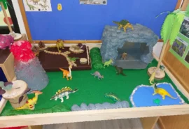 Vukovi-aktivnost Dinosauri