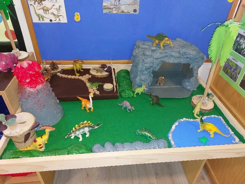 Vukovi-aktivnost Dinosauri